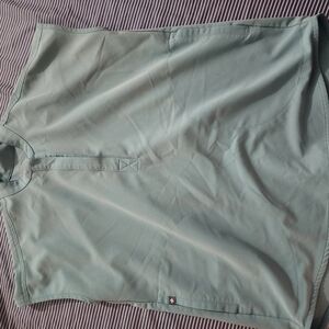 Rafaela Oversized Figs Top - Aqua